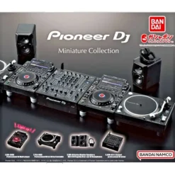 BANDAI Pioneer DJ Miniature Collection All 4 types Figure Capsule Toy JAPAN