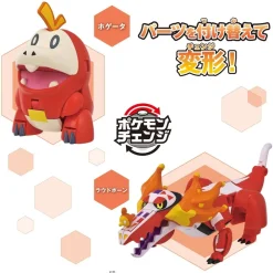 BANDAI Pokemon Change Fuecoco & Skeledirge Model Kit JAPAN OFFICIAL