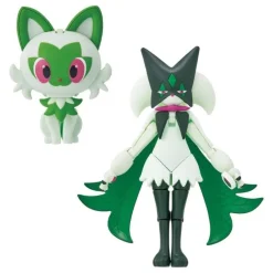 BANDAI Pokemon Change Sprigatito & Meowscarada Model Kit JAPAN OFFICIAL