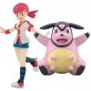 BANDAI Pokemon Scale World Johto Region Whitney & Miltank Figure JAPAN OFFICIAL