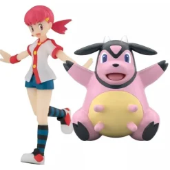BANDAI Pokemon Scale World Johto Region Whitney & Miltank Figure JAPAN OFFICIAL