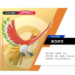 BANDAI Pokemon|Figure*Pokemon Scale World Johto Region Ho-Oh Figure JAPAN OFFICIAL