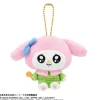 BANDAI Purinui Mascot Mamekichi Mameko x Sanrio Characters My Melody Plush JAPAN