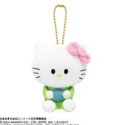 BANDAI Plush Toy|Sanrio Characters*Purinui Mascot Mamekichi Mameko x Sanrio Characters Hello Kitty Plush