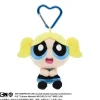 BANDAI Plush Toy*Purinui Mascot with Carabiner The Powerpuff Girls Bubbles Plush JAPAN