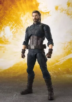 BANDAI Figure*S. H. Figuarts Avengers Captain America Infinity War Figure JAPAN