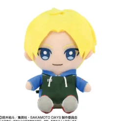 BANDAI Plush Toy*SAKAMOTO DAYS Shin Asakura Chibi Plush Doll JAPAN OFFICIAL