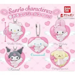 BANDAI Capsule Toy|Capsule Toy*Sanrio Characters Dreaming Angel Swing keychain All 5 Types Capsule Toy