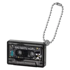 BANDAI Sanrio Characters Cassette Tape Charm Set of 8 Capsule Toy JAPAN OFFICIAL