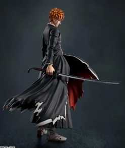 BANDAI Figure*S.H.Figuarts BLEACH Ichigo Kurosaki Getsugatensho Action Figure JAPAN