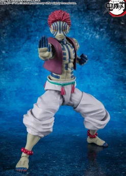 BANDAI Figure|Demon Slayer*S.H.Figuarts Demon Slayer Kimetsu no Yaiba Akaza Action Figure JAPAN
