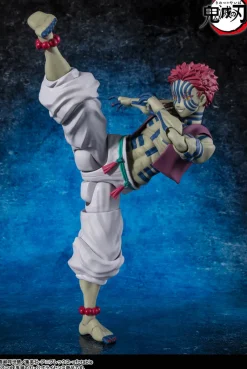 BANDAI Figure|Demon Slayer*S.H.Figuarts Demon Slayer Kimetsu no Yaiba Akaza Action Figure JAPAN