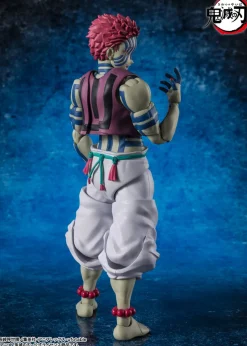 BANDAI Figure|Demon Slayer*S.H.Figuarts Demon Slayer Kimetsu no Yaiba Akaza Action Figure JAPAN
