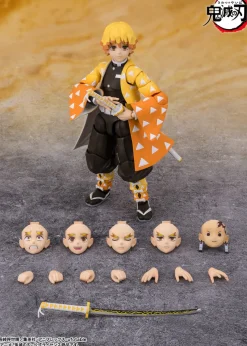 BANDAI Figure|Demon Slayer*S.H.Figuarts Demon Slayer Kimetsu no Yaiba Zenitsu Agatsuma Action Figure