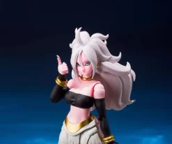 BANDAI S.H.Figuarts Dragon Ball Fighters Android 21 Action Figure JAPAN OFFICIAL
