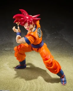 BANDAI S.H.Figuarts Dragon Ball Super Super Saiyan God Son Goku Action Figure