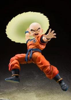 BANDAI S.H.Figuarts Dragon Ball Z Krillin Action Figure JAPAN OFFICIAL