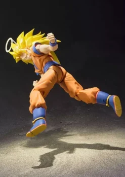 BANDAI Dragon Ball*S.H.Figuarts Dragon Ball Z Super Saiyan 3 Son Goku Action Figure JAPAN