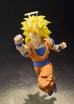 BANDAI Dragon Ball*S.H.Figuarts Dragon Ball Z Super Saiyan 3 Son Goku Action Figure JAPAN