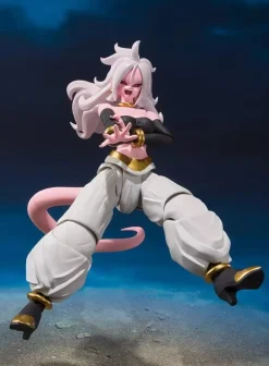 BANDAI Figure*S.H.Figuarts Dragon Ball Fighters Android 21 Action Figure JAPAN OFFICIAL