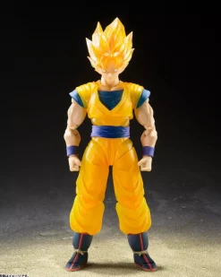 BANDAI S.H.Figuarts Dragon Ball Z Super Saiyan Son Goku Z Fighters Action Figure