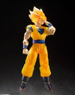BANDAI S.H.Figuarts Dragon Ball Z Super Saiyan Son Goku Z Fighters Action Figure