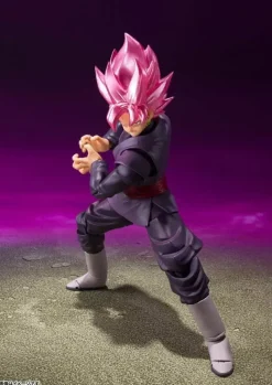 BANDAI S.H.Figuarts Dragon Ball Super Goku Black Super Saiyan Rose Action Figure