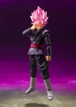 BANDAI S.H.Figuarts Dragon Ball Super Goku Black Super Saiyan Rose Action Figure