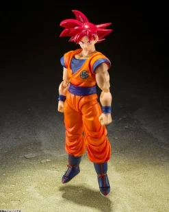 BANDAI Figure*S.H.Figuarts Dragon Ball Super Super Saiyan God Son Goku Action Figure