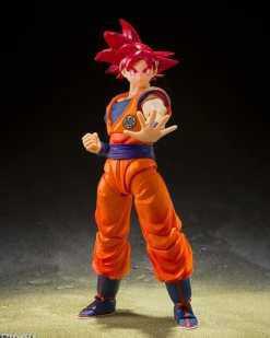 BANDAI Figure*S.H.Figuarts Dragon Ball Super Super Saiyan God Son Goku Action Figure