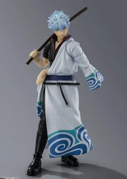 BANDAI Figure*S.H.Figuarts Gintama Gintoki Sakata Action Figure JAPAN OFFICIAL