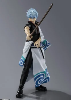 BANDAI Figure*S.H.Figuarts Gintama Gintoki Sakata Action Figure JAPAN OFFICIAL
