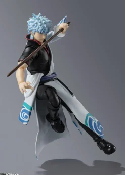 BANDAI Figure*S.H.Figuarts Gintama Gintoki Sakata Action Figure JAPAN OFFICIAL