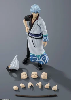 BANDAI Figure*S.H.Figuarts Gintama Gintoki Sakata Action Figure JAPAN OFFICIAL