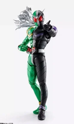 BANDAI Kamen Rider*S.H.Figuarts Kamen Rider Double Cyclone Joker Action Figure JAPAN