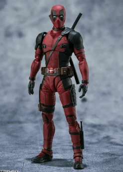 BANDAI S.H.Figuarts Marvel Universe Deadpool Action Figure JAPAN OFFICIAL ZA-74