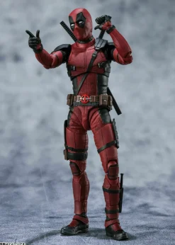 BANDAI S.H.Figuarts Marvel Universe Deadpool Action Figure JAPAN OFFICIAL ZA-74