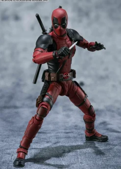 BANDAI S.H.Figuarts Marvel Universe Deadpool Action Figure JAPAN OFFICIAL ZA-74