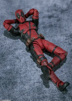 BANDAI S.H.Figuarts Marvel Universe Deadpool Action Figure JAPAN OFFICIAL ZA-74