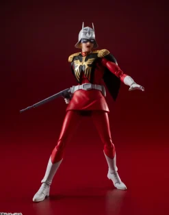 BANDAI S.H.Figuarts Mobile Suit Gundam Char Aznable Action Figure JAPAN OFFICIAL
