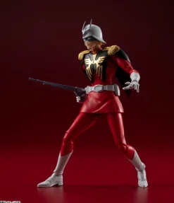 BANDAI S.H.Figuarts Mobile Suit Gundam Char Aznable Action Figure JAPAN OFFICIAL