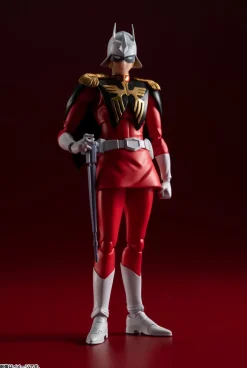 BANDAI Figure*S.H.Figuarts Mobile Suit Gundam Char Aznable Action Figure JAPAN OFFICIAL