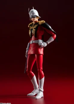BANDAI Figure*S.H.Figuarts Mobile Suit Gundam Char Aznable Action Figure JAPAN OFFICIAL