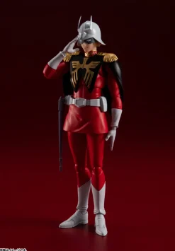 BANDAI Figure*S.H.Figuarts Mobile Suit Gundam Char Aznable Action Figure JAPAN OFFICIAL
