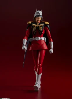 BANDAI Figure*S.H.Figuarts Mobile Suit Gundam Char Aznable Action Figure JAPAN OFFICIAL