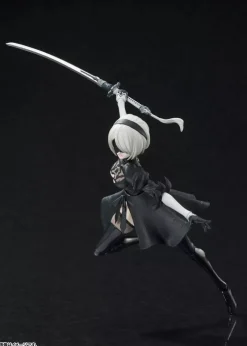 BANDAI Figure*S.H.Figuarts NieR:Automata Ver1.1a 2B Action Figure JAPAN OFFICIAL