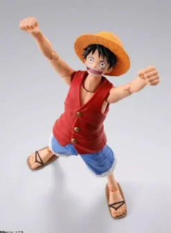 BANDAI Figure*S.H.Figuarts ONE PIECE Romance Dawn Monkey D. Luffy Action Figure JAPAN