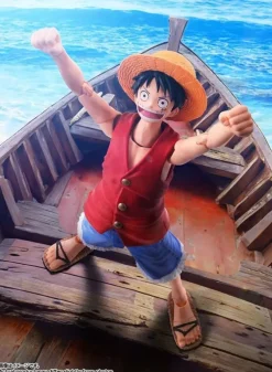 BANDAI Figure*S.H.Figuarts ONE PIECE Romance Dawn Monkey D. Luffy Action Figure JAPAN