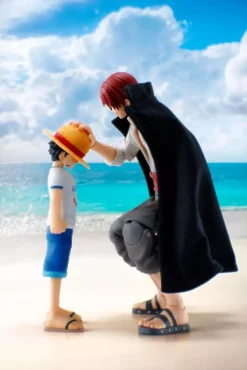 BANDAI Figure*S.H.Figuarts One Piece Shanks & Monkey D. Luffy Childhood Action Figure