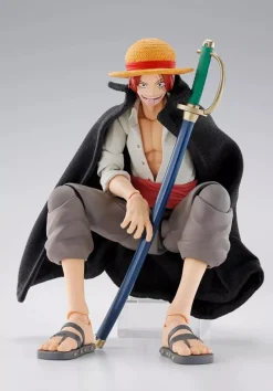 BANDAI Figure*S.H.Figuarts One Piece Shanks & Monkey D. Luffy Childhood Action Figure